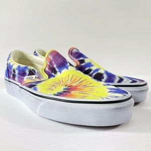 Vans Classic Slip-On Washed Tie Dye Sneakers